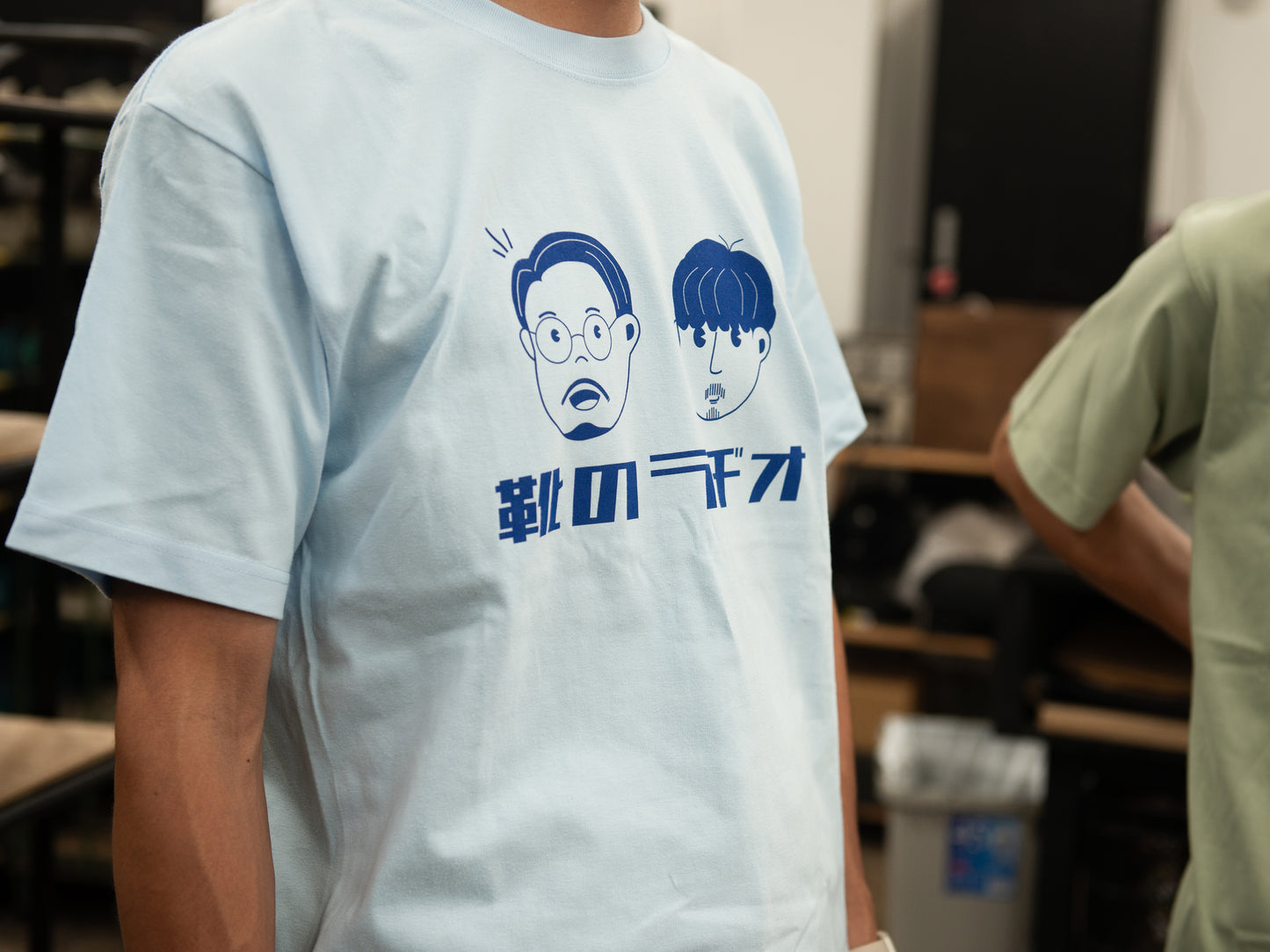 「靴ラジの2人」Tシャツ